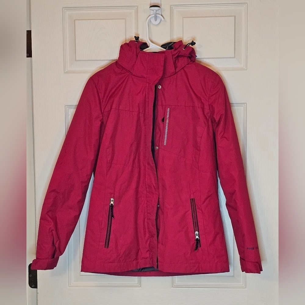 Free Country Women’s Summit II 3-in-1 Systems Jacket | Red Rose